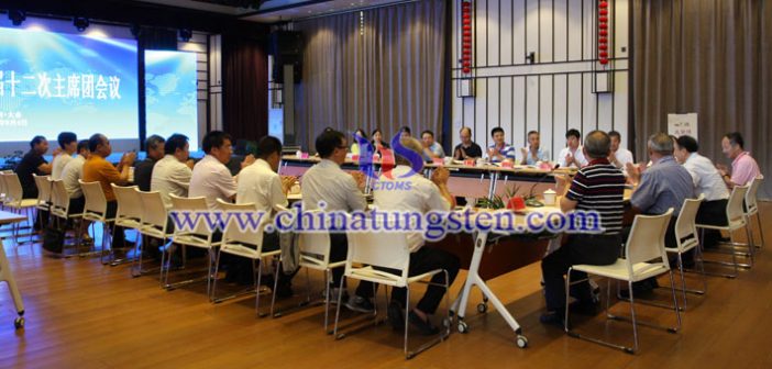 中國鎢業(yè)協(xié)會六屆十二次主席團(tuán)會議召開 中國鎢業(yè)協(xié)會六屆十二次主席團(tuán)會議圖片