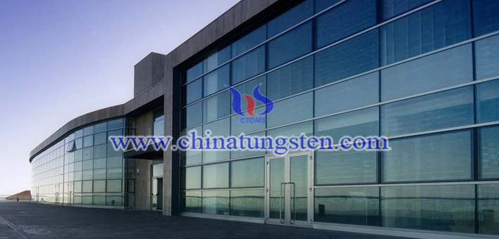 隔熱建築玻璃用納米藍鎢圖片