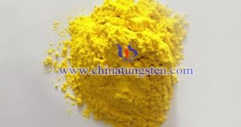 納米板狀三氧化鎢的氣敏性研究 三氧化鎢圖片
