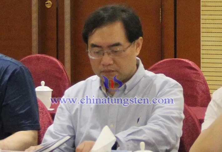 中國(guó)鎢業(yè)協(xié)會(huì)秘書長(zhǎng)、主席團(tuán)主席蘇剛