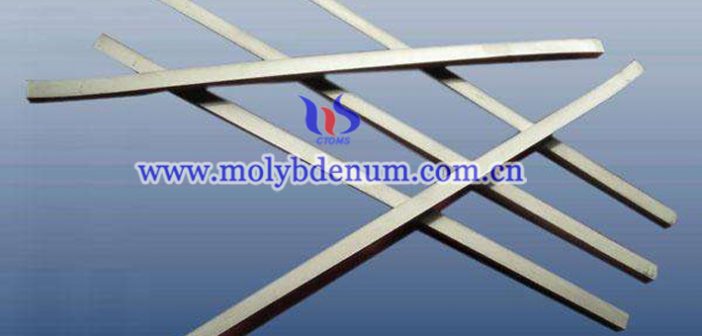 Sintered Molybdenum Bar Price on Jan. 25, 2017 molybdenum bar image