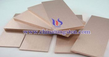 Effect of Copper Content on Tungsten Copper Electrode Properties tungsten copper plate picture