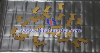 Tungsten Copper Composite Power Injection Molding tungsten copper heat sink picture