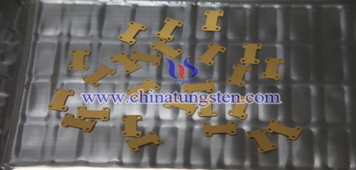 Tungsten Copper Composite Power Injection Molding tungsten copper heat sink picture
