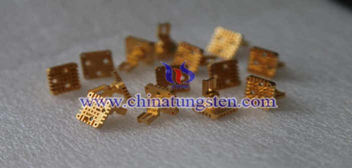 Tungsten Copper Heat Sink Electrical Conductivity Tungsten Copper Heat Sink Picture