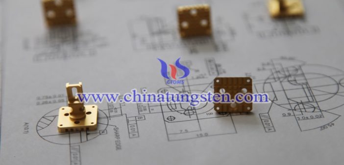 Tungsten Copper Sintered Properties Tungsten Copper Heat Sink Picture