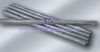Sintered Molybdenum Bar Price on Mar. 23, 2017 molybdenum bar image