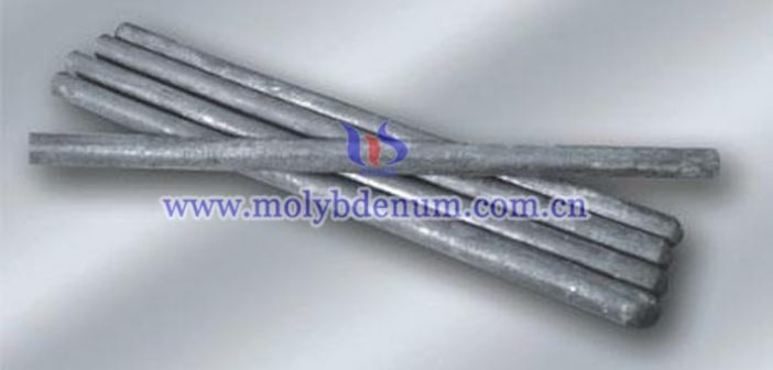 Sintered Molybdenum Bar Price on Mar. 23, 2017 molybdenum bar image