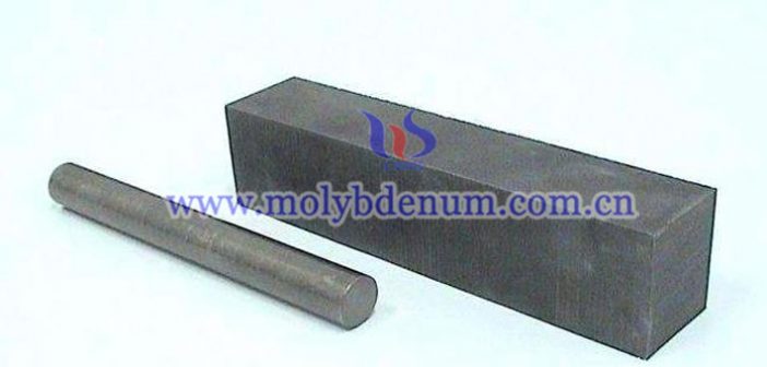 Sintered Molybdenum Bar Price on Apr. 24, 2017 molybdenum bar image