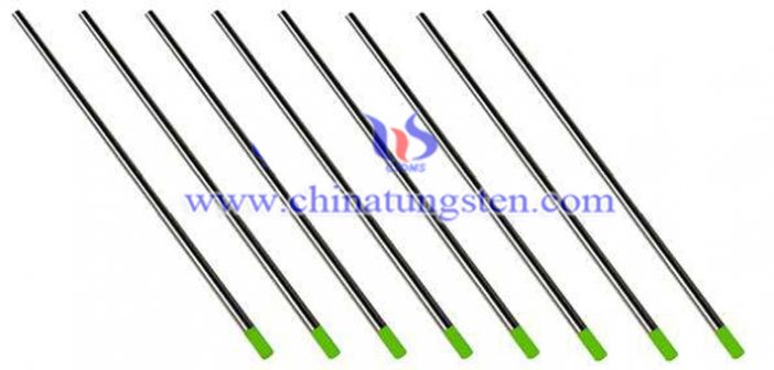 Pure Tungsten Electrode Price on Apr. 25, 2017 pure tungsten electrode image