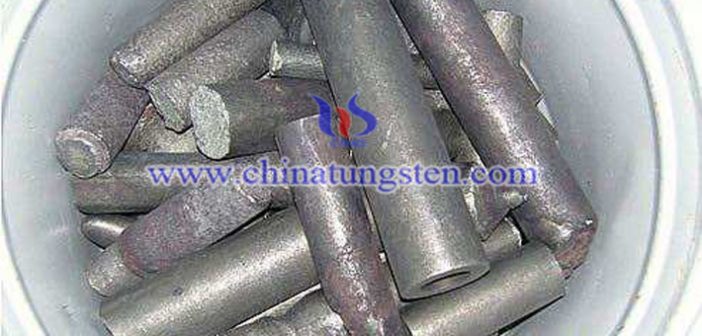 Scrap Tungsten Rod Inquiry on Apr. 25, 2017 scrap tungsten rod image