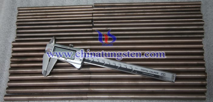 Tungsten Copper Rod Price-Apr.17,2017 tungsten copper rod picture