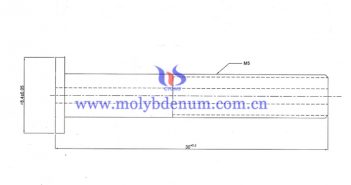 Molybdenum Tube with Inner Thread Price on Sep. 11, 2017 molybdenum tube with inner thread image