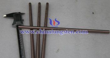 Tungsten Copper Rod Price-Sep.5, 2017 tungsten copper rod picture
