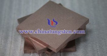Tungsten Copper Plate Inquiry-Jan.25, 2018 tungsten copper plate picture
