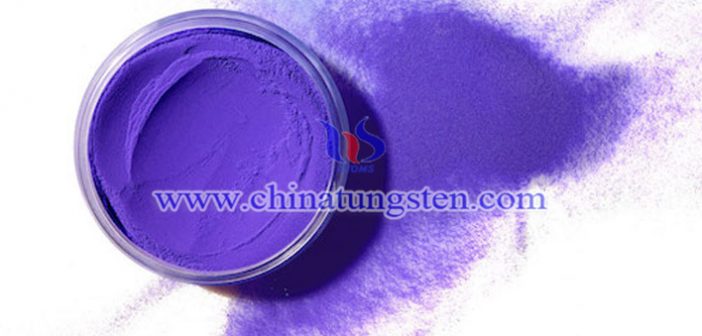 Ti Doped Violet Tungsten Oxide Ti doped violet tungsten oxide Chinatungsten picture
