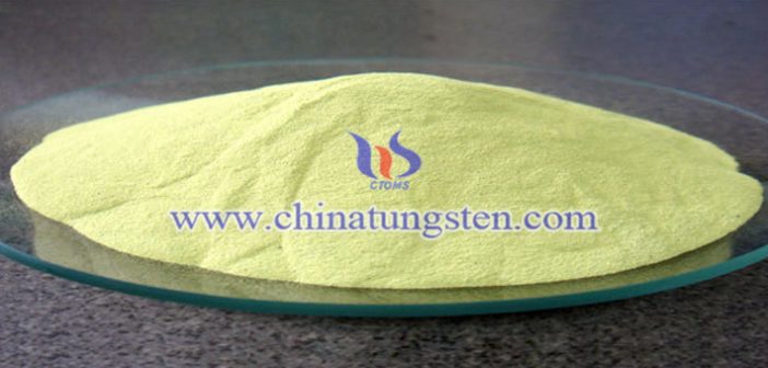 Yellow Tungsten Oxide yellow tungsten oxide picture
