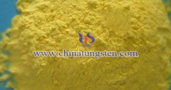 Yellow Tungstic Acid yellow tungstic acid picture
