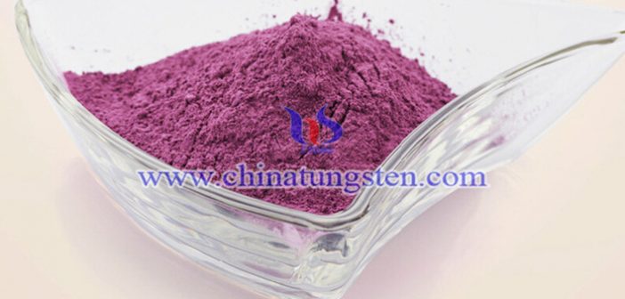 95% Violet Tungsten Oxide Nanopowder 95% violet tungsten oxide nanopowder Chinatungsten picture