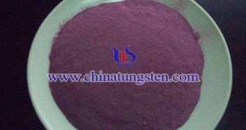 Coarse Grain Size Violet Tungsten Oxide coarse grain size violet tungsten oxide picture