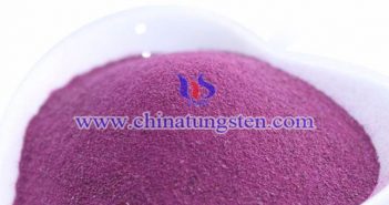 Coarse Violet Tungsten Oxide coarse violet tungsten oxide picture