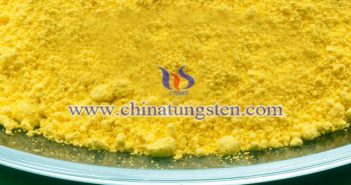 Coarse Yellow Tungsten Oxide coarse yellow tungsten oxide picture