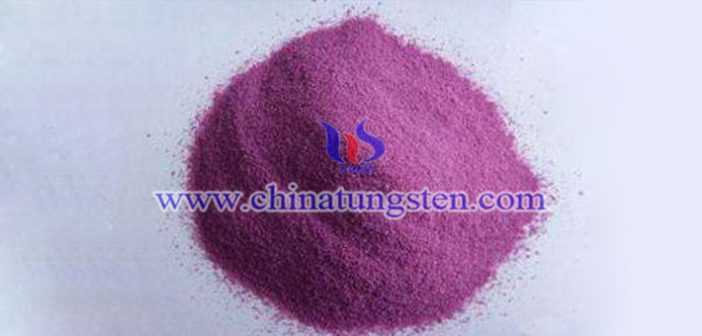 Crystalline Violet Tungsten Oxide crystalline violet tungsten oxide picture