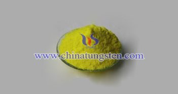Crystalline Yellow Tungsten Oxide crystalline yellow tungsten oxide picture