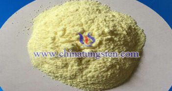 Fine Yellow Tungsten Oxide fine yellow tungsten oxide picture