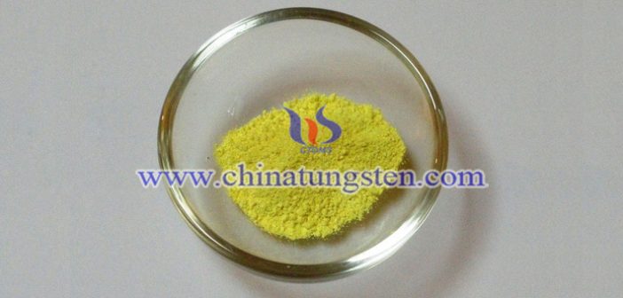 Grade 2 Yellow Tungsten Oxide grade 2 yellow tungsten oxide picture