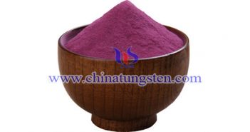 High-purity Nano Violet Tungsten Oxide high-purity nano violet tungsten oxide picture