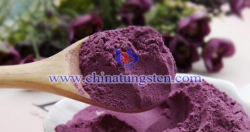 High-purity Ultrafine Grain Size Violet Tungsten Oxide high-purity ultrafine grain size violet tungsten oxide picture