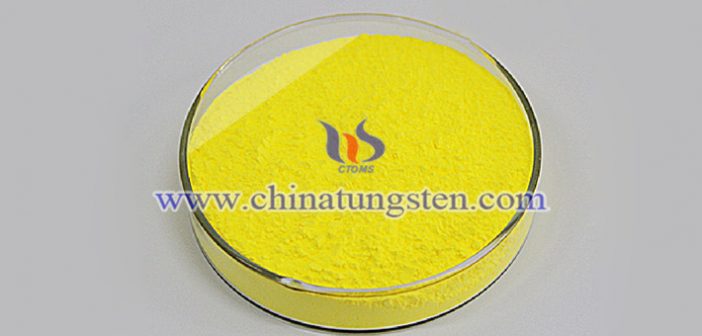 High-purity Ultrafine Yellow Tungsten Oxide high-purity ultrafine yellow tungsten oxide Chinatungsten picture