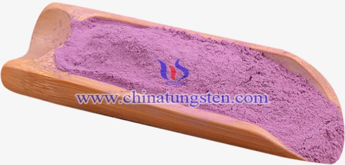 High-purity Violet Tungsten Oxide Nanopowder high-purity violet tungsten oxide nanopowder picture