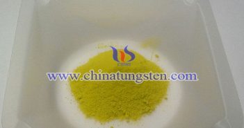 Large Grain Size Yellow Tungsten Oxide large grain size yellow tungsten oxide Chinatungsten picture