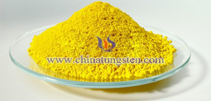 Medium Yellow Tungsten Oxide medium yellow tungsten oxide picture
