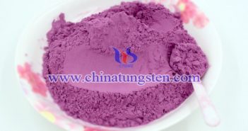 Nano Violet Tungsten Oxide nano violet tungsten oxide picture