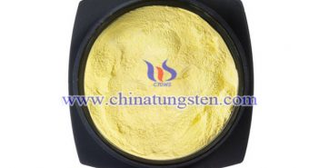 Nano Yellow Tungsten Oxide nano yellow tungsten oxide Chinatungsten picture