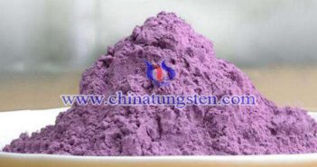Submicron Grain Size Violet Tungsten Oxide submicron grain size violet tungsten oxide picture