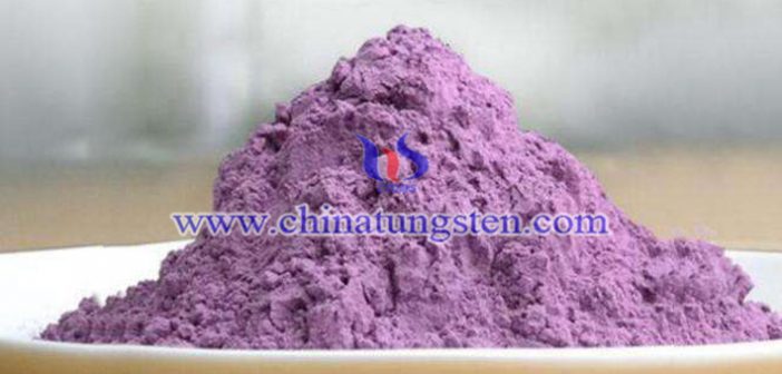 Submicron Grain Size Violet Tungsten Oxide submicron grain size violet tungsten oxide picture