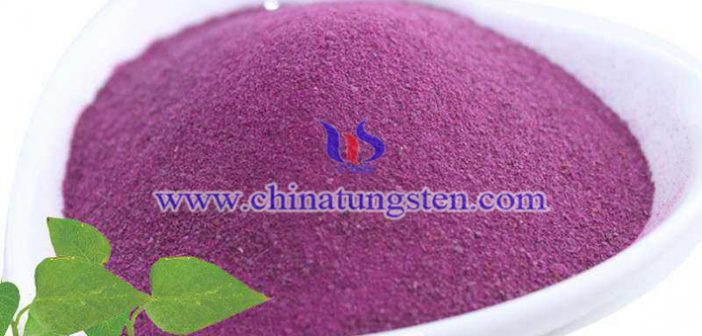 Violet Tungsten Oxide Nano Powder violet tungsten oxide nano powder picture