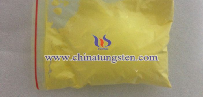 Nano Grain Size Tungstic Acid nano grain size tungstic acid Chinatungsten picture