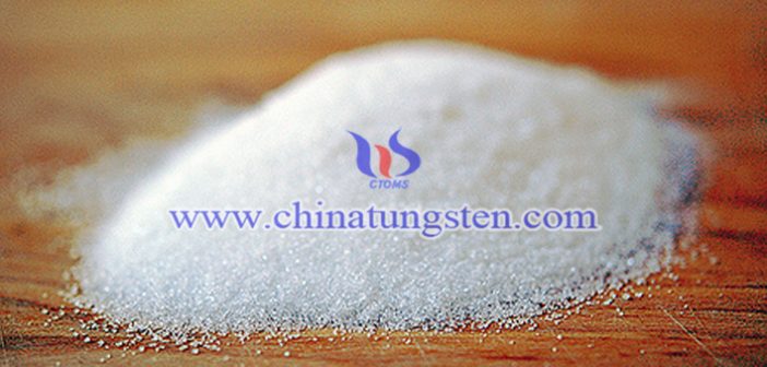 How to Remove Molybdenum Impurities from Sodium Tungstate? sodium tungstate crystal image