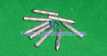 Tungsten Alloy Nail Fishing Sinker tungsten alloy nail fishing sinker picture