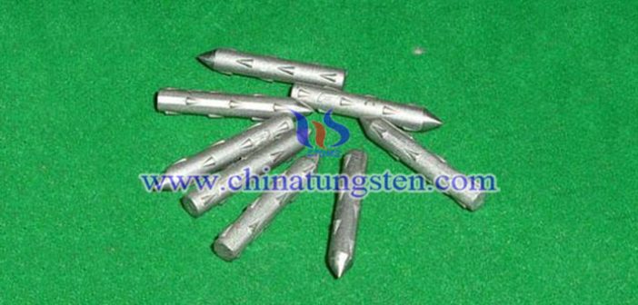 Tungsten Alloy Nail Fishing Sinker tungsten alloy nail fishing sinker picture