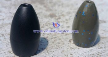 95%W 25G/PC Tungsten Flipping Weight Price –Apr. 12, 2018 tungsten flipping weight picture