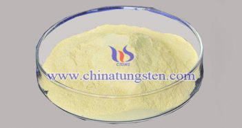 Tungsten Oxide Nanorod tungsten oxide nanorod picture