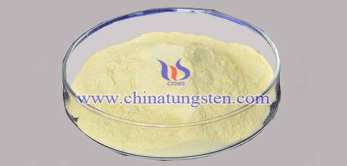 Tungsten Oxide Nanorod tungsten oxide nanorod picture