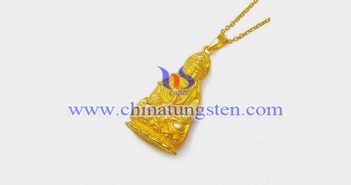Gold Plated Tungsten Alloy Avalokitesvara Pendant gold plated tungsten alloy avalokitesvara pendant picture