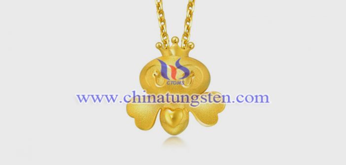 Gold Plated Tungsten Alloy Bee Pendant gold plated tungsten alloy bee pendant picture